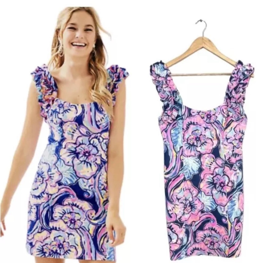 Lilly Pulitzer Size 4 summer dress like new